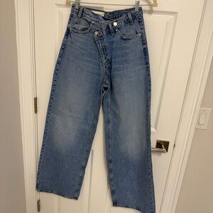 Zara Classic Blue Flare Jeans